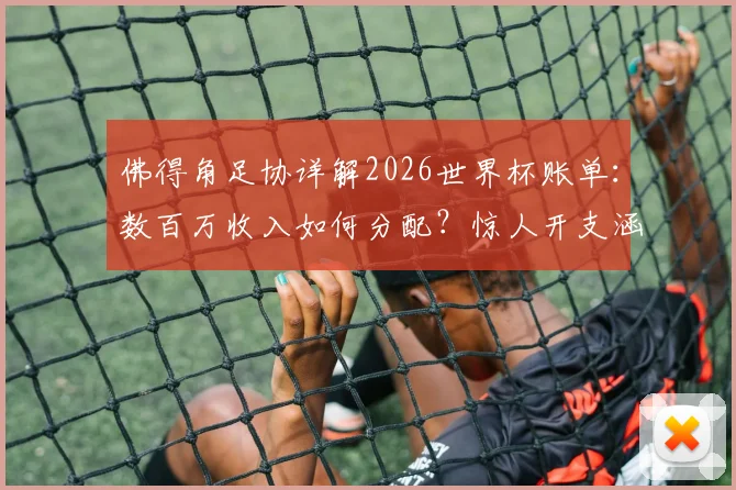 佛得角足协详解2026世界杯账单:数百万收入如何分配?惊人开支涵盖哪些项目?
